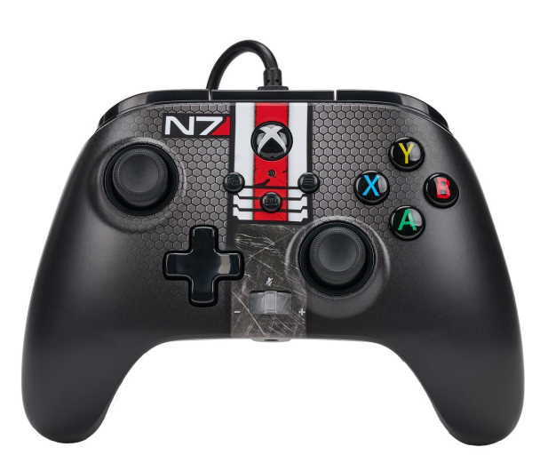 PowerA XS Pad przewodowy Enhanced Mass Effect N7 - 1112467 - zdjęcie